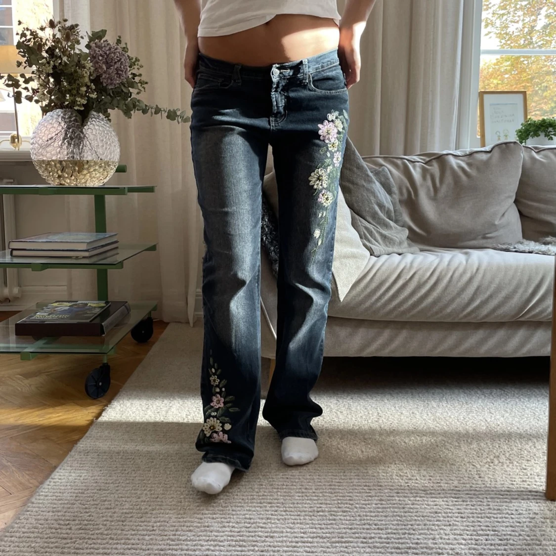 Lågmidjade jeans🥰