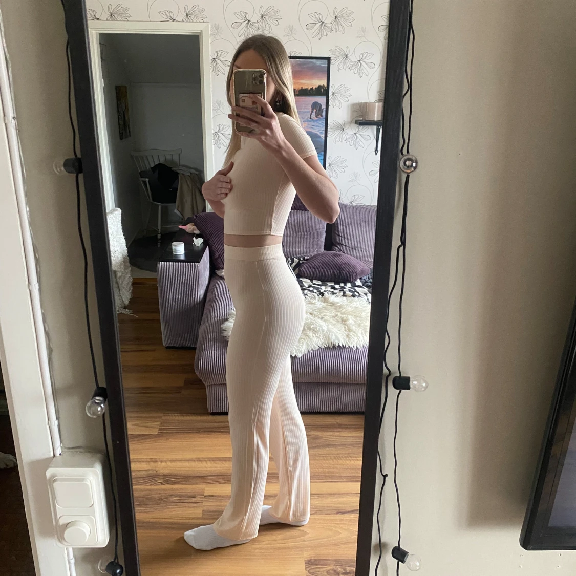 Set croptop/byxor - 4