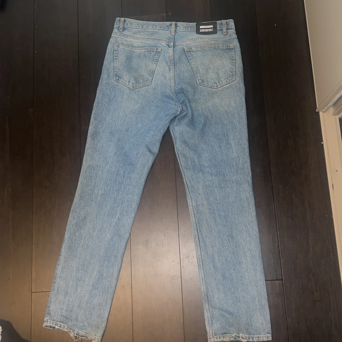 Blå straight  jeans från Drdenim - 1