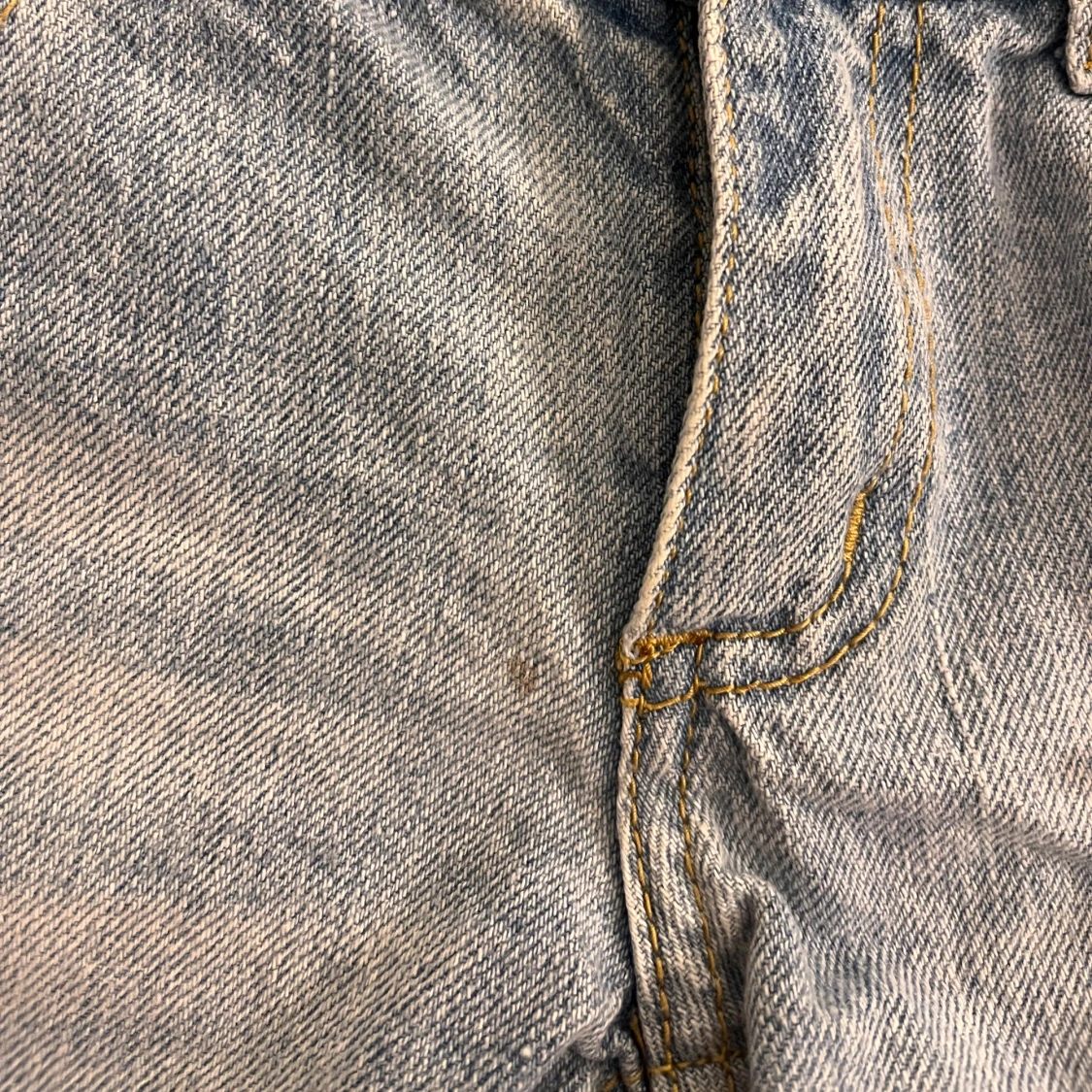 Lågmidjade jeansshorts  - 2