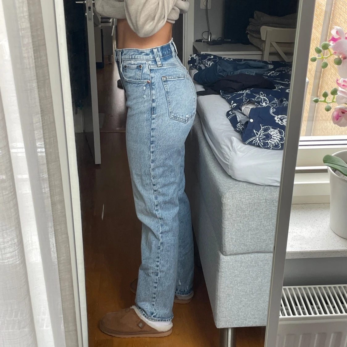 Blåa Raka jeans straight - Abercrombie & fitch - 2