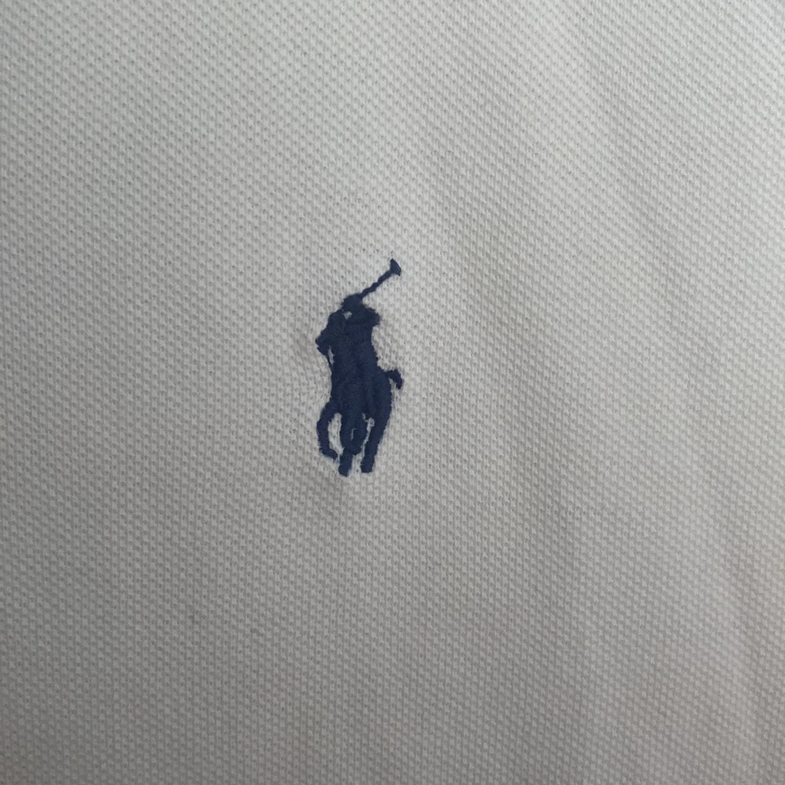 Vit pikétröja från Ralph Lauren - 3