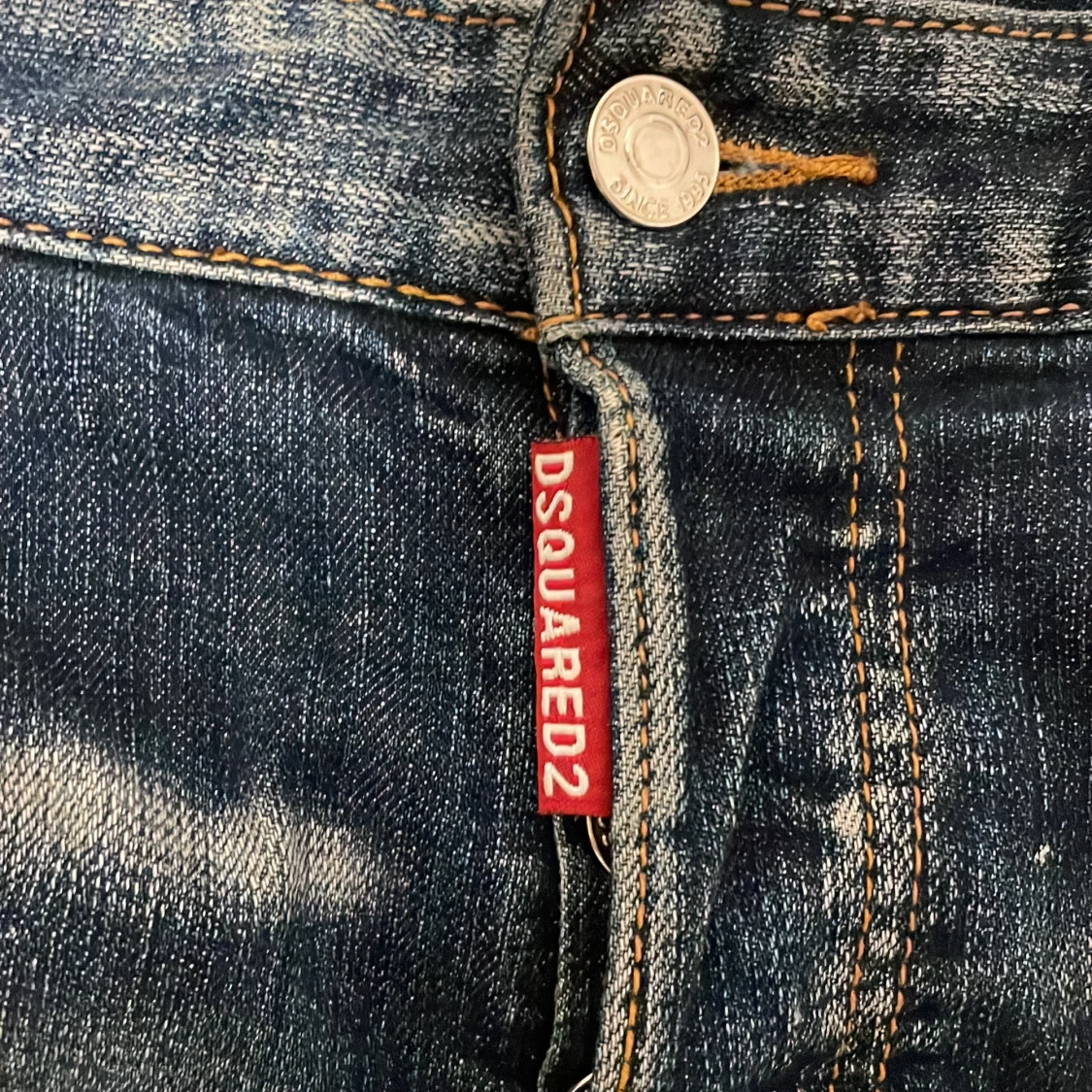 Blå distressed jeans från Dsquared2 - 3