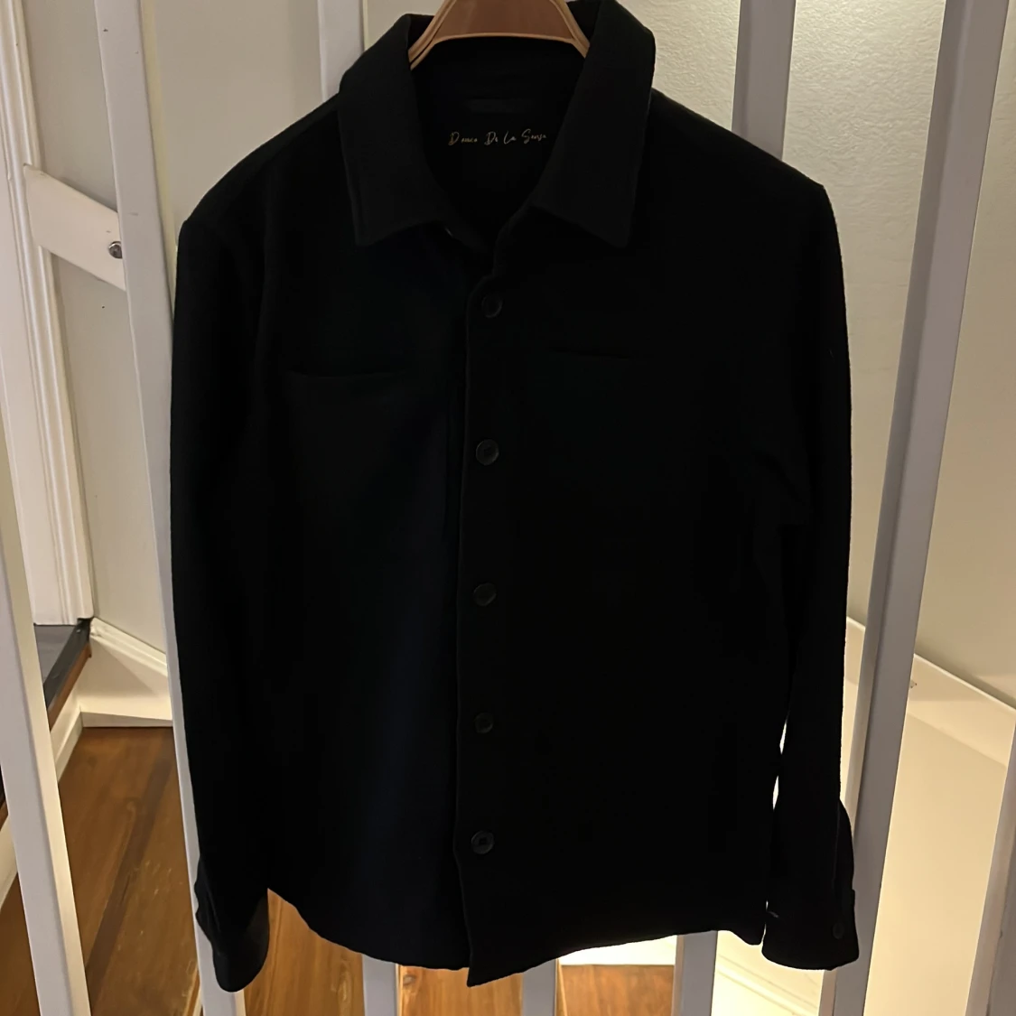 Svart overshirt från D’once De La Sense - 1