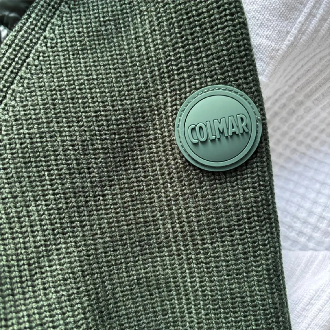 Grön Cardigan från Colmar - 1