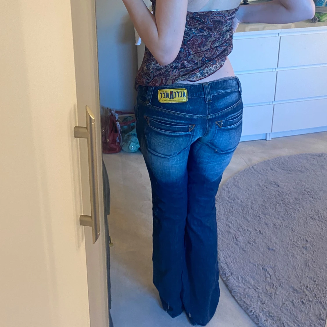 Lågmidjade vintage jeans - 3