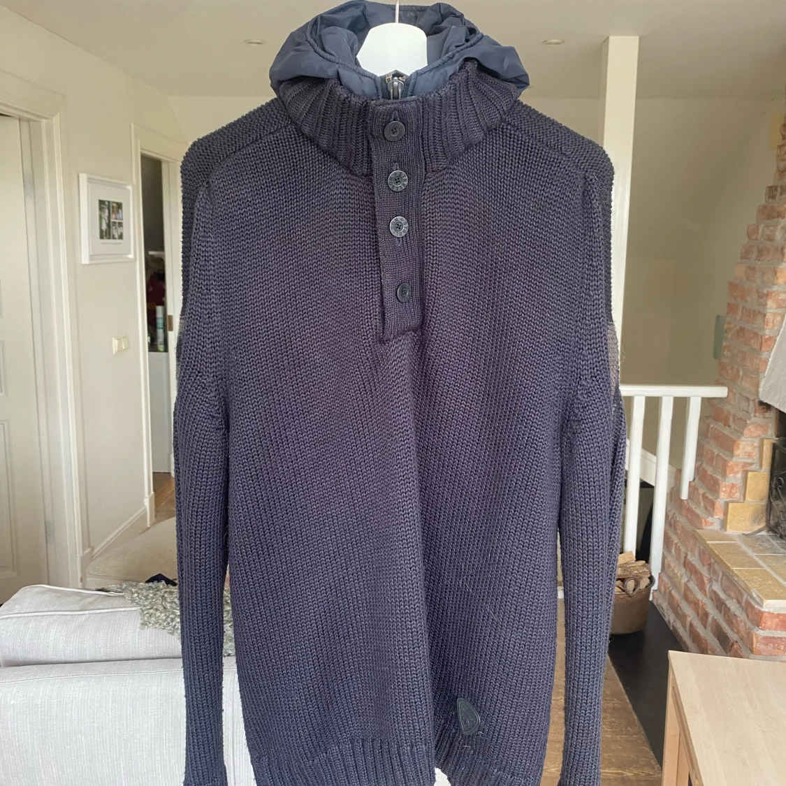 Stickad cardigan jacka - 1