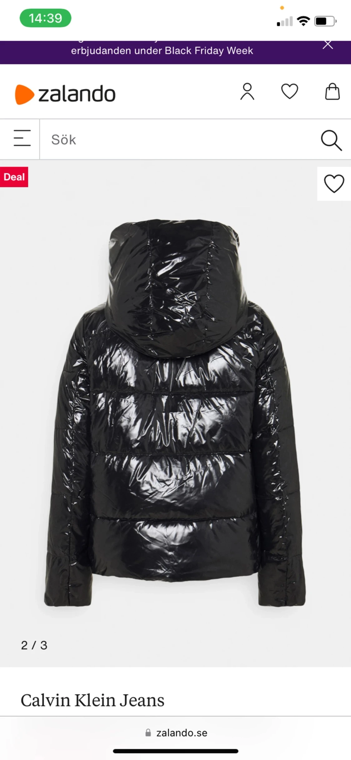 Calvin Klein Vinterjacka  - 1