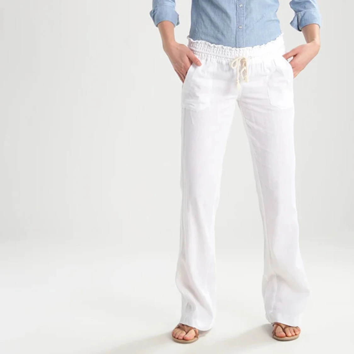 Vita linnebyxor  - 1