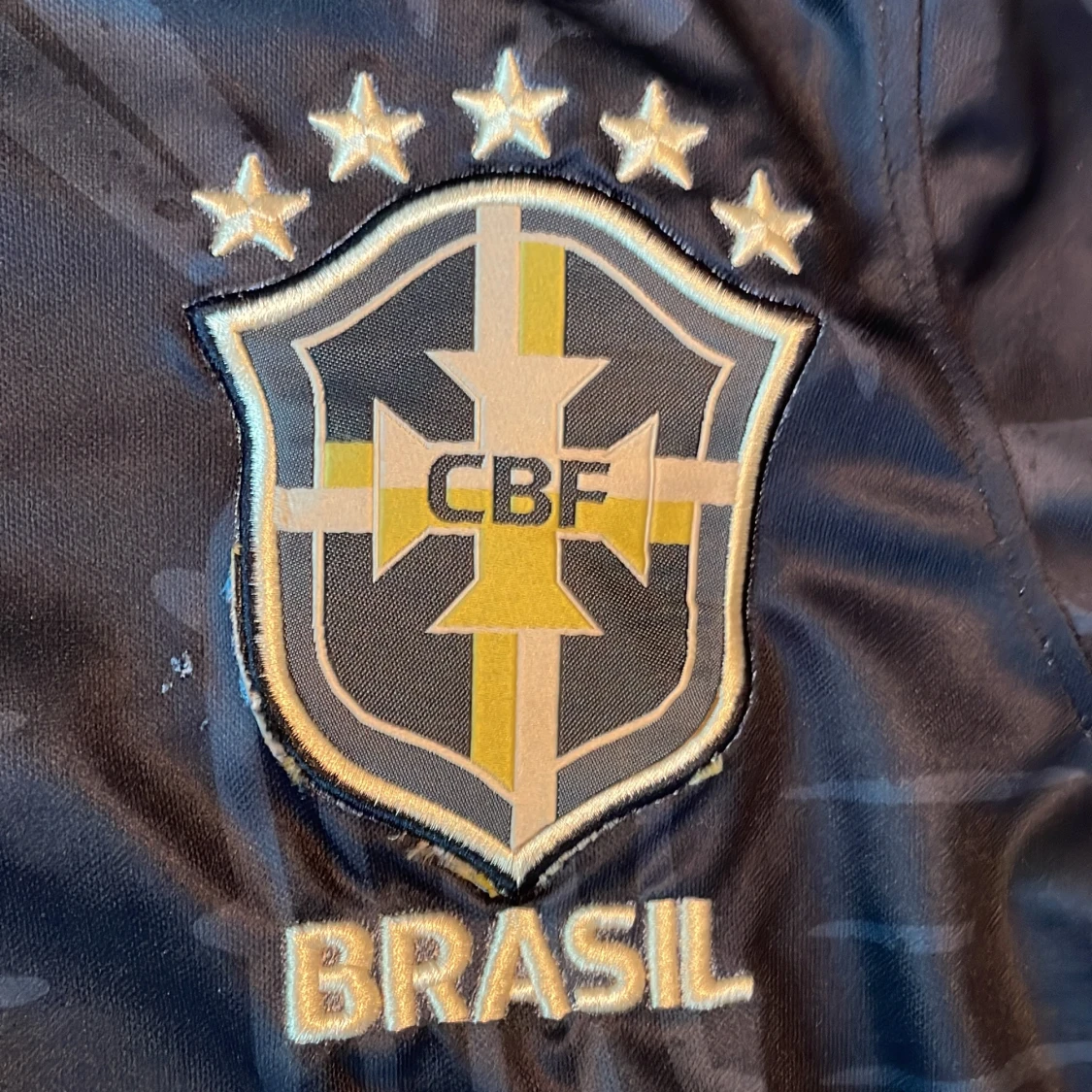 Nike Brasil x Stüssy svart fotbollströja M - 1