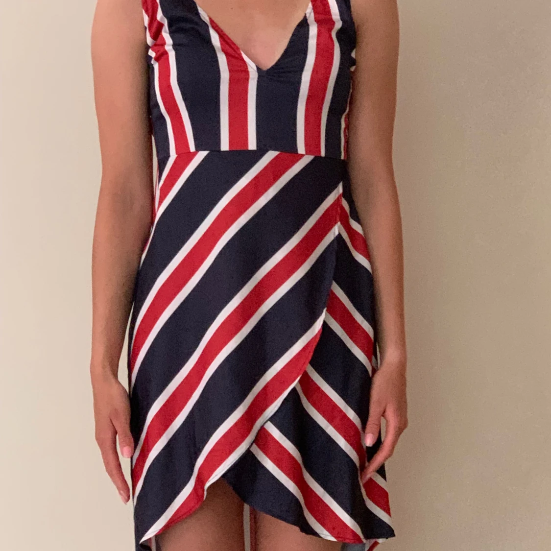 Randig kortklänning Linn Ahlborg x NA-KD - 2