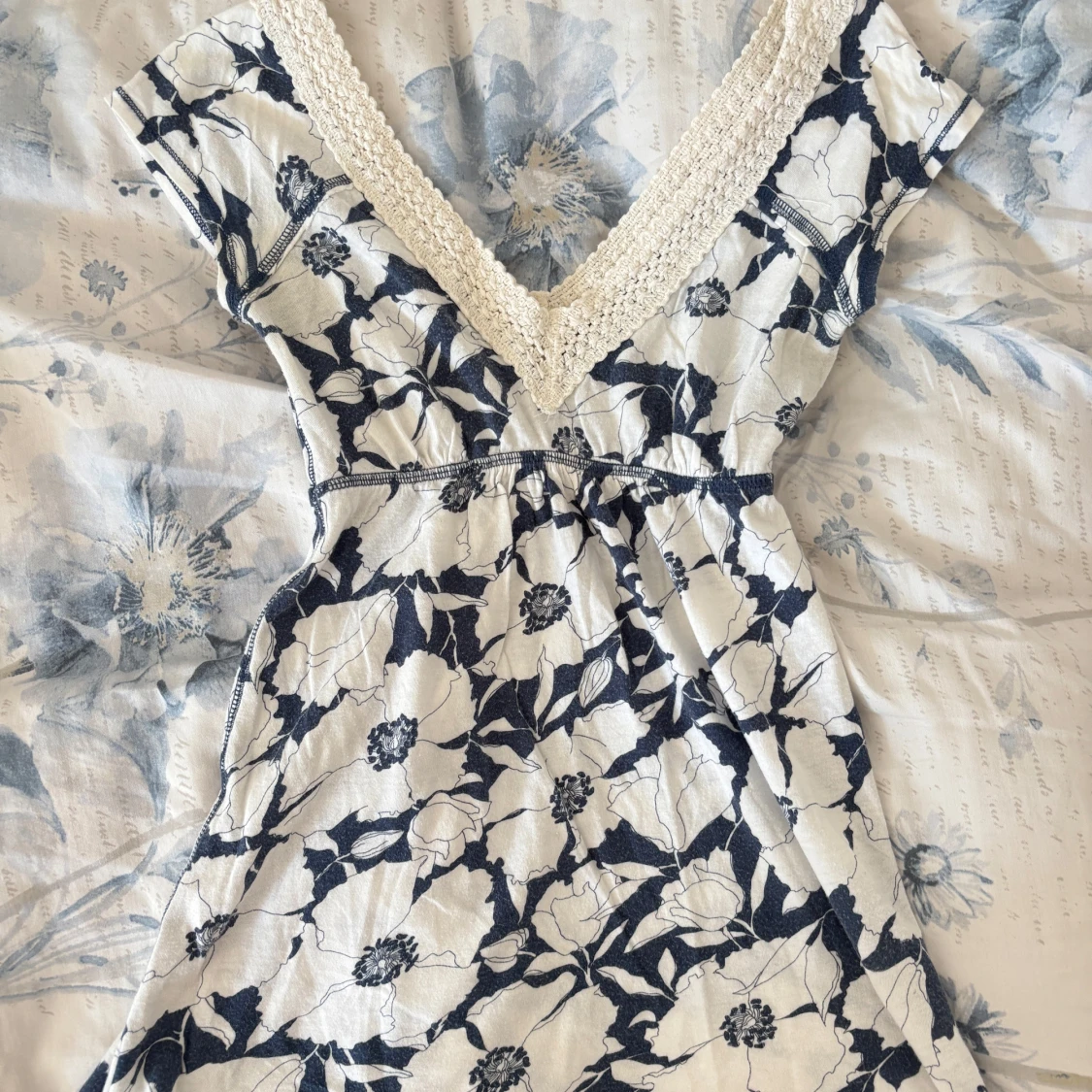 Abercrombie babydoll topp - 1