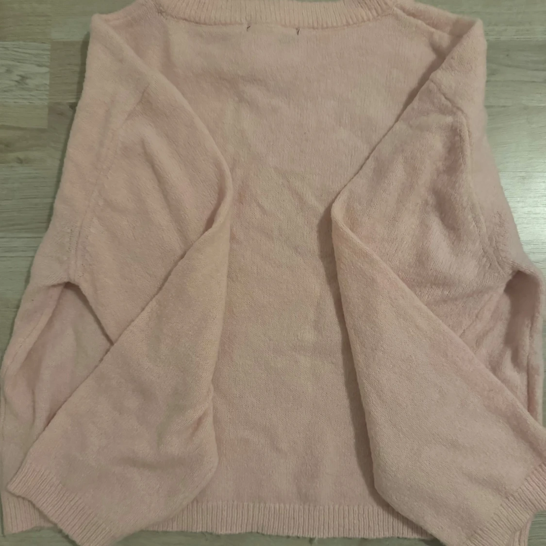 Ljusrosa stickad tröja från 157 - 1