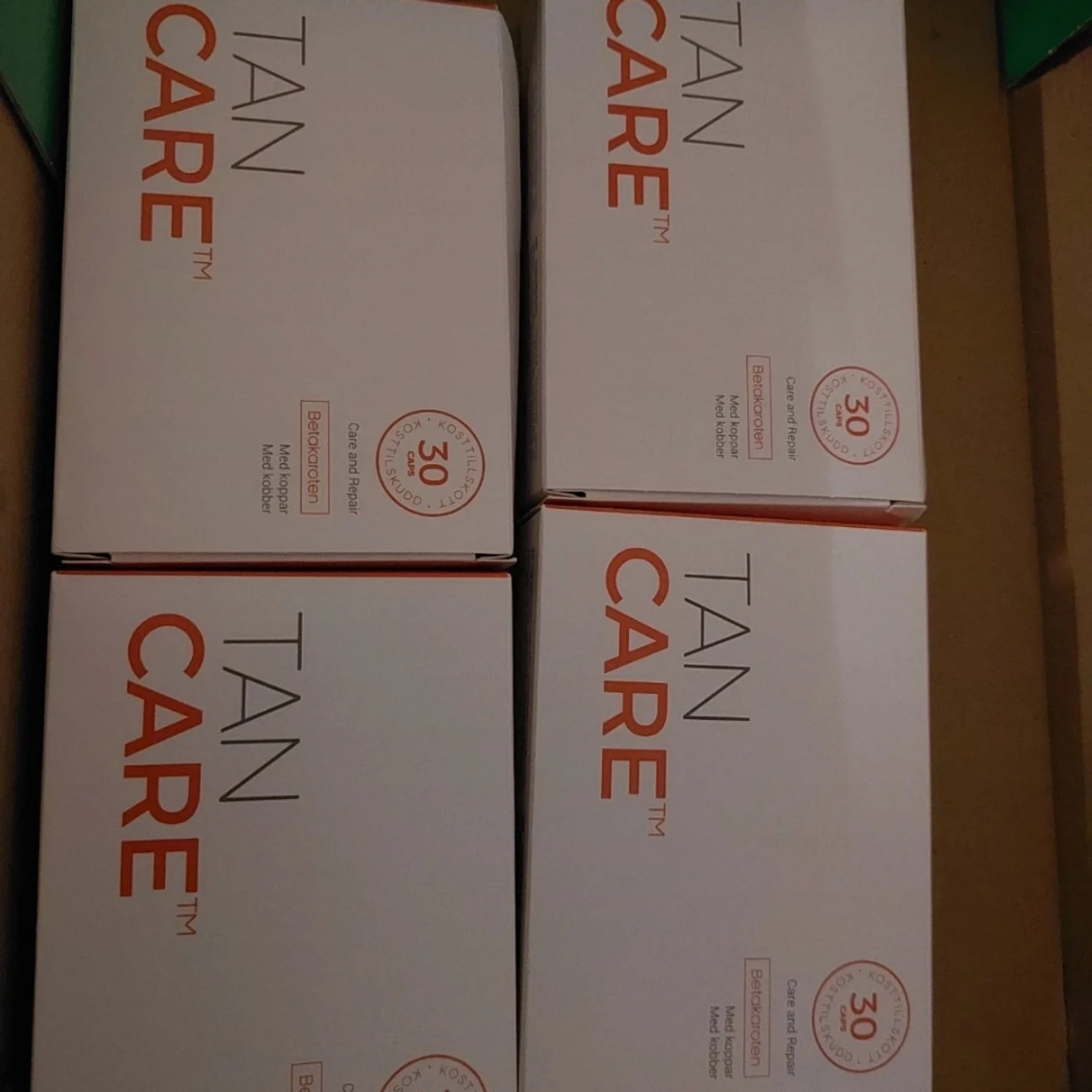 Tan Care kosttillskott 4-pack-4 förpackningar