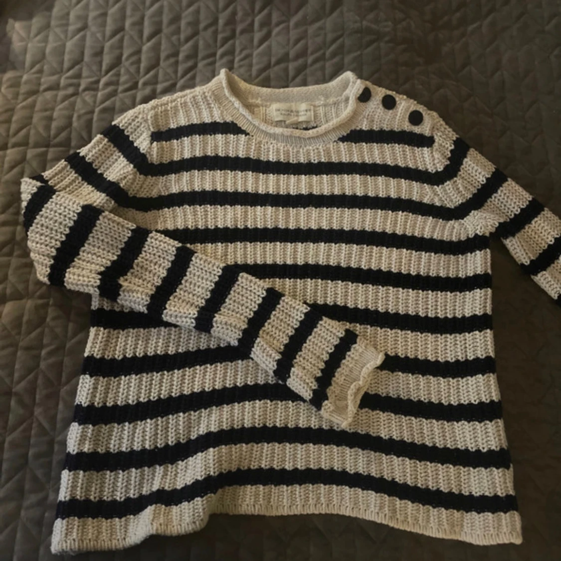 Randig stickad tröja Ralph Lauren XS