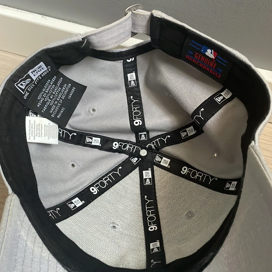 Ljusgrå New Era NY Yankees keps - 3