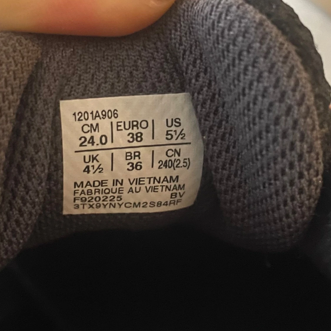 Asics gel 1130 svart silver y2k - 3