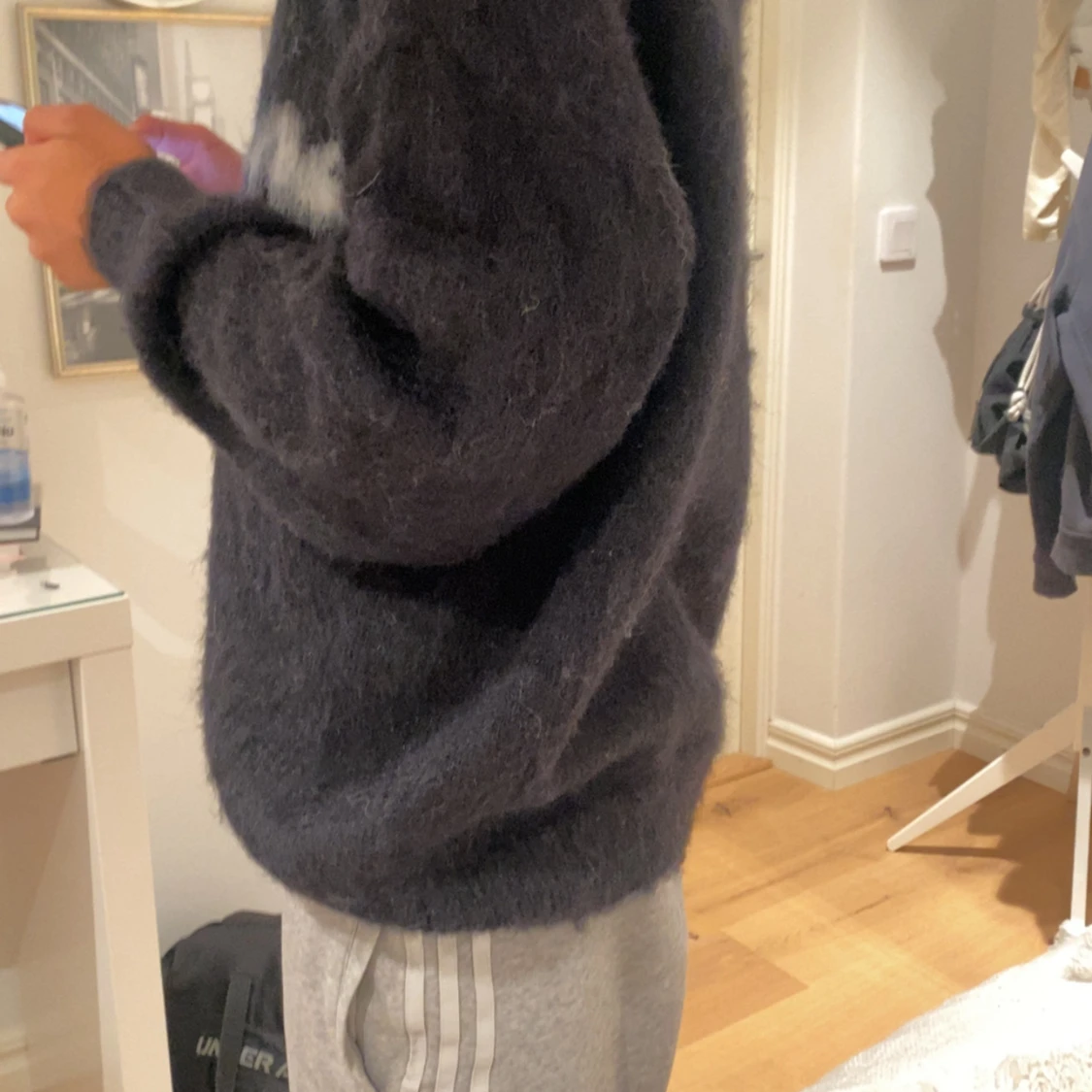 Svart fluffig tröja från Saint Laurent - 3