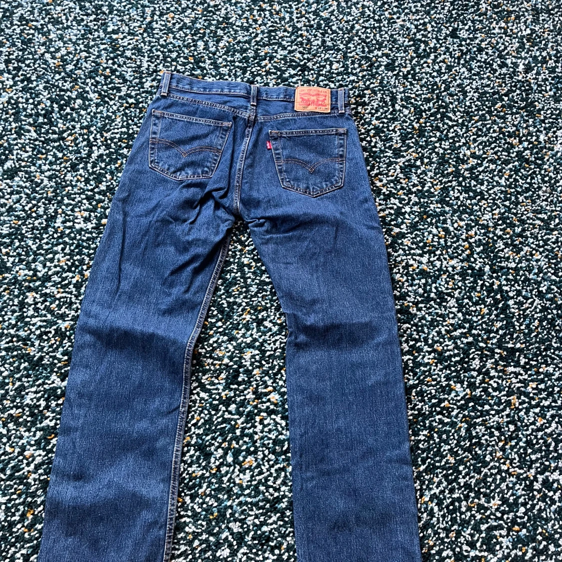 Levi's 505 Regular blå jeans 33/34 - 2