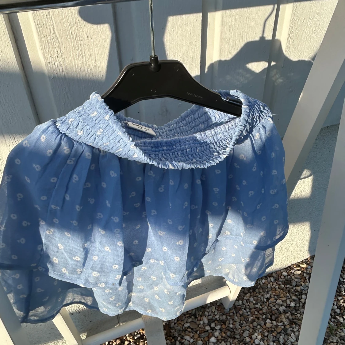 Blå blommig blus från Kappahl - 1