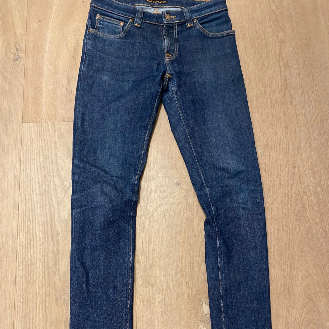 Mörkblå Nudie Jeans - 1