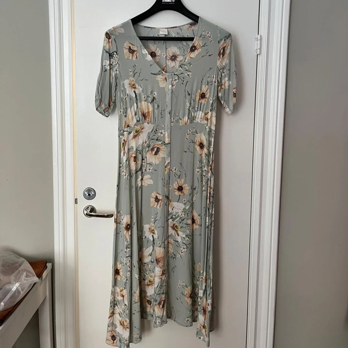 Blommig långklänning från H&M - 2