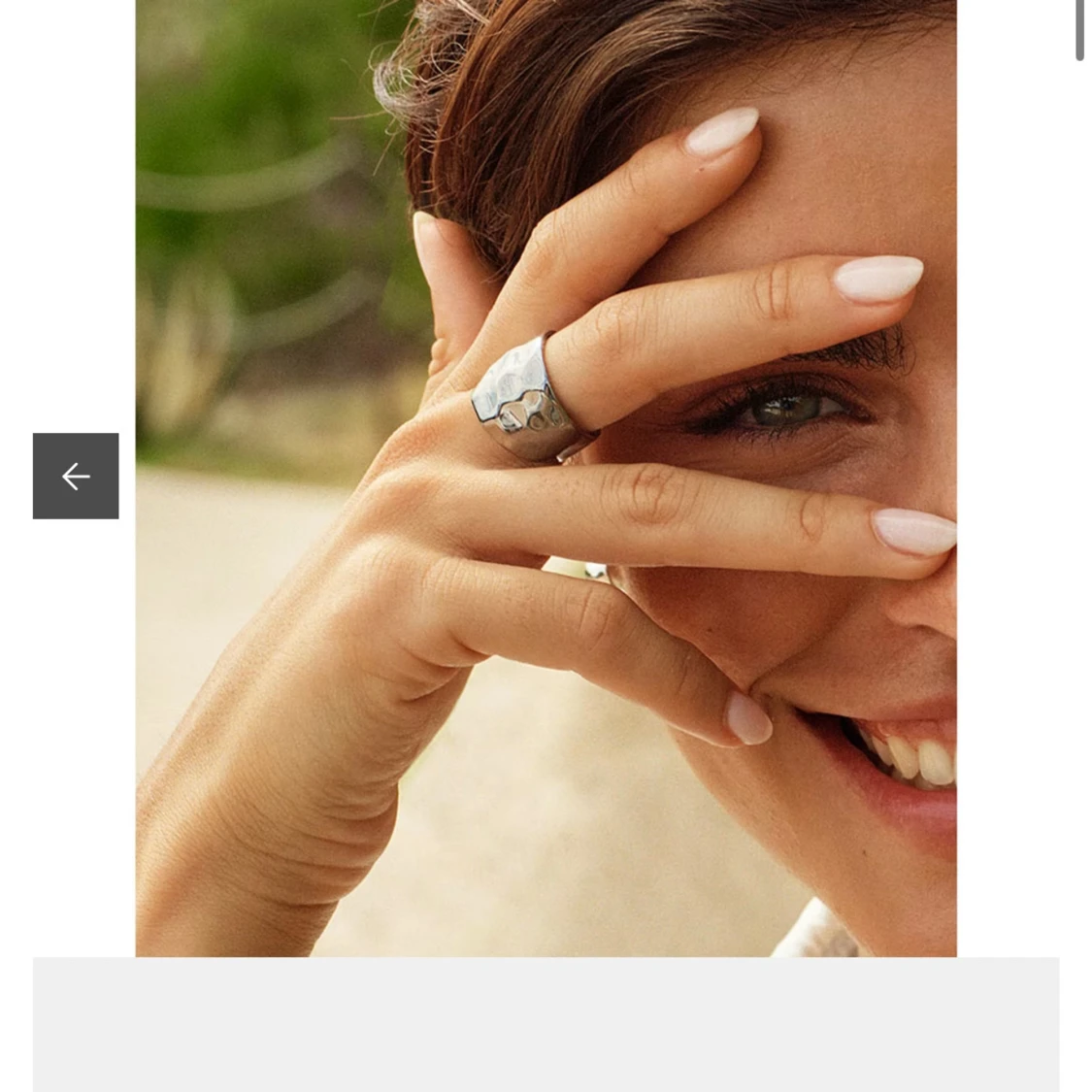 Guldfärgad ring från Edblad - 4