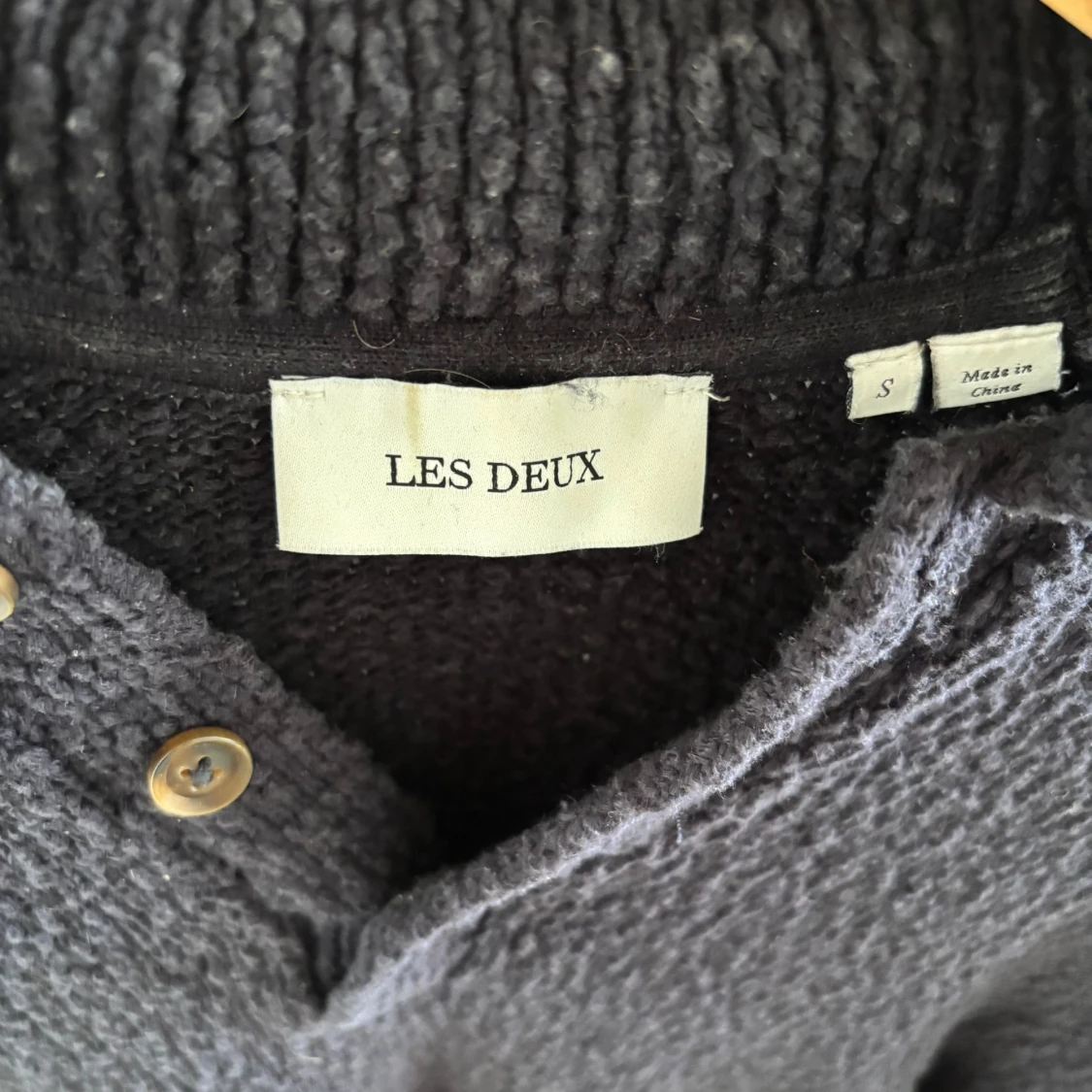 Mörkblå Les Deux tröja - 1