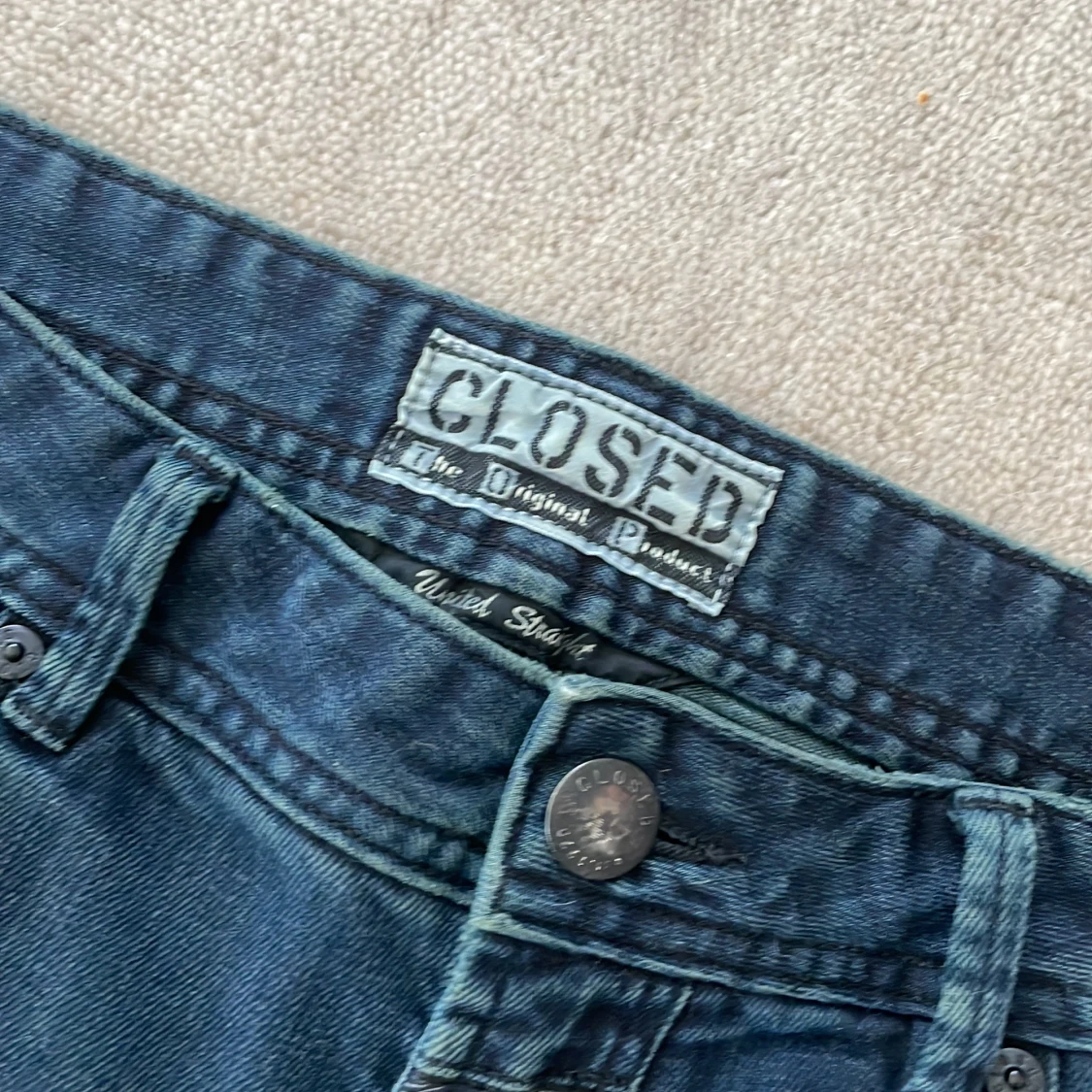 Blå jeans från Closed straight fit - 2
