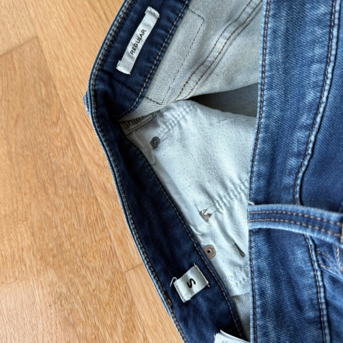 Blå jeansshorts från Jack & Jones - 2