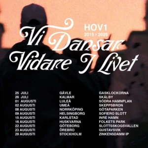 2st Hov1 biljetter  - Säljer två ordinarie ståplats biljetter till Hov1 konserten i Stockholm på Gärdet! Pris går att diskutera😇😇