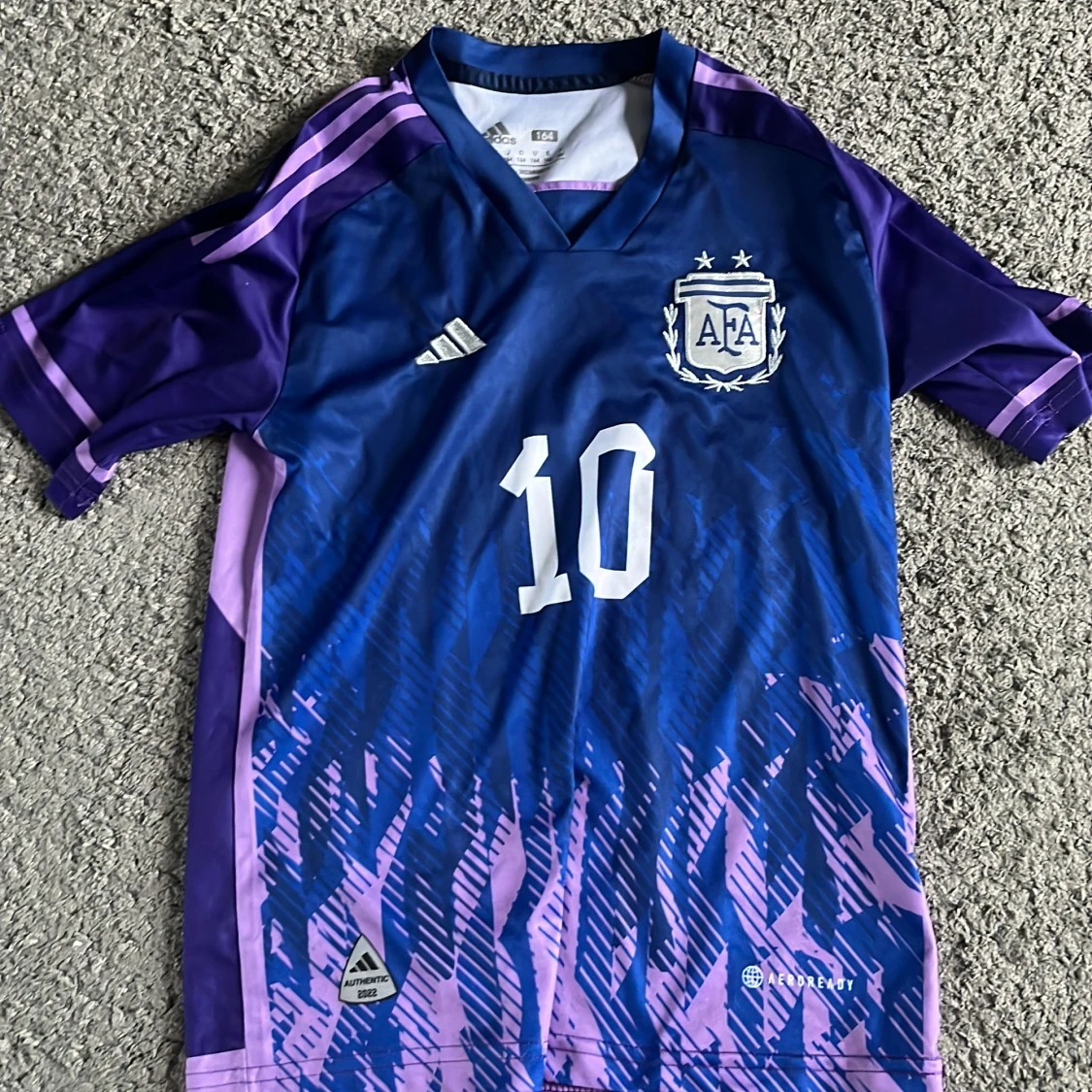 Argentina Messi 10 Adidas fotbollströja