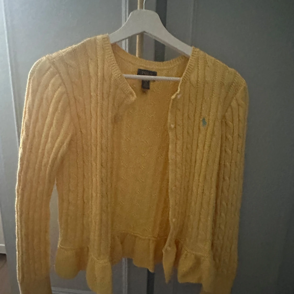 kabelstickad kofta från Polo Ralph Lauren