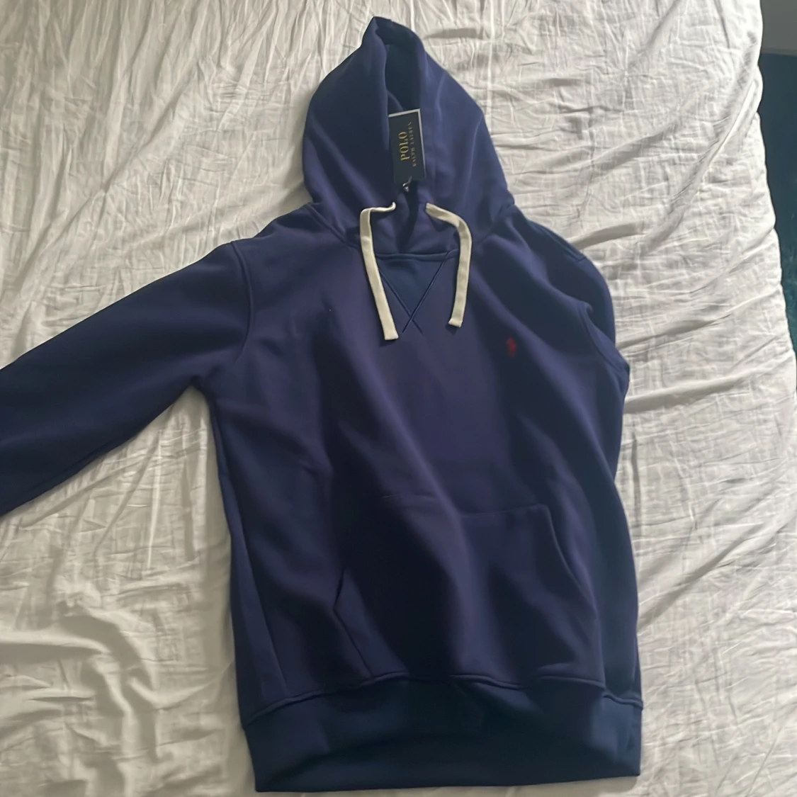 Blå hoodie från Polo Ralph Lauren