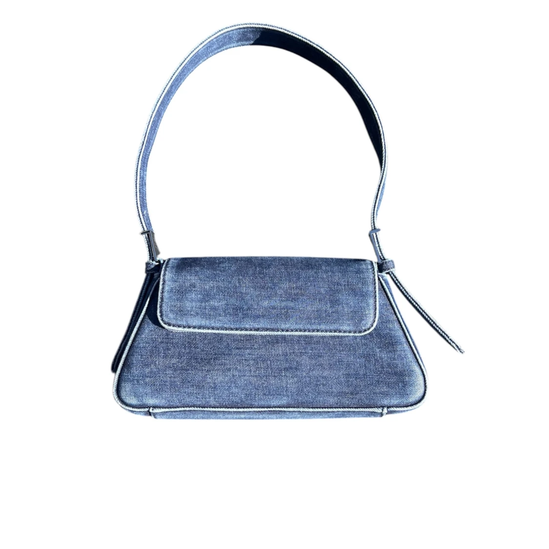 Jeansblå Zara handväska
