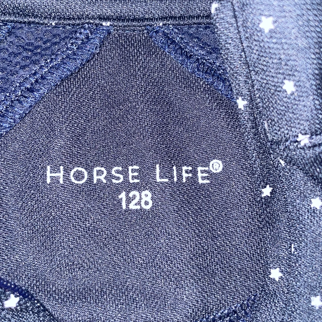 Mörkblå långärmad ridtröja Horse Life - 2