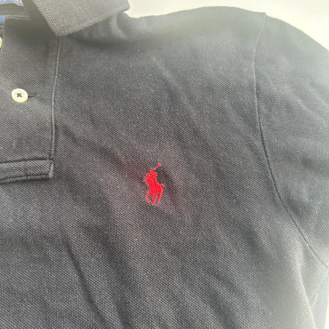 Svart pikétröja från Polo Ralph Lauren - 2