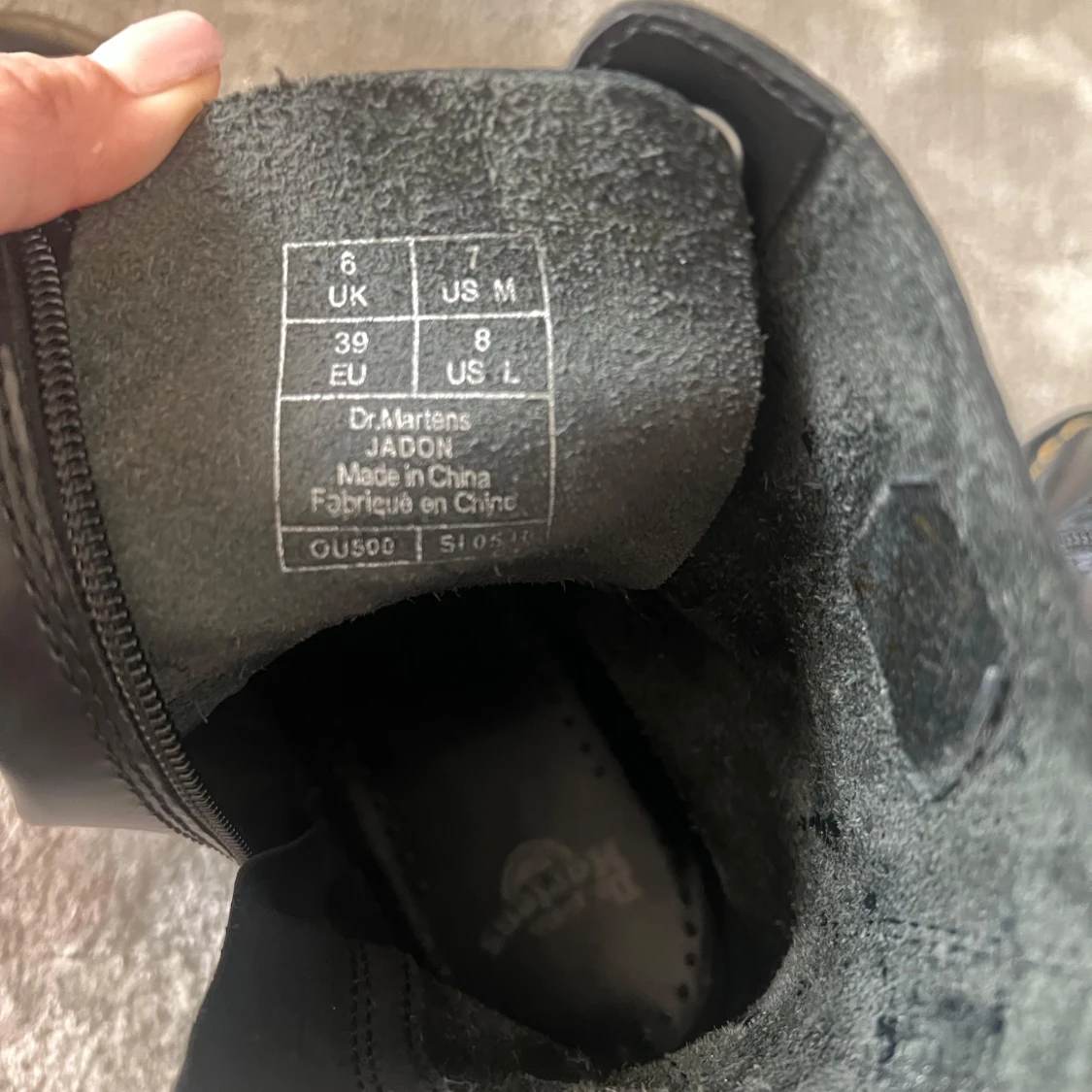 Svarta Dr. Martens Jadon boots - 3