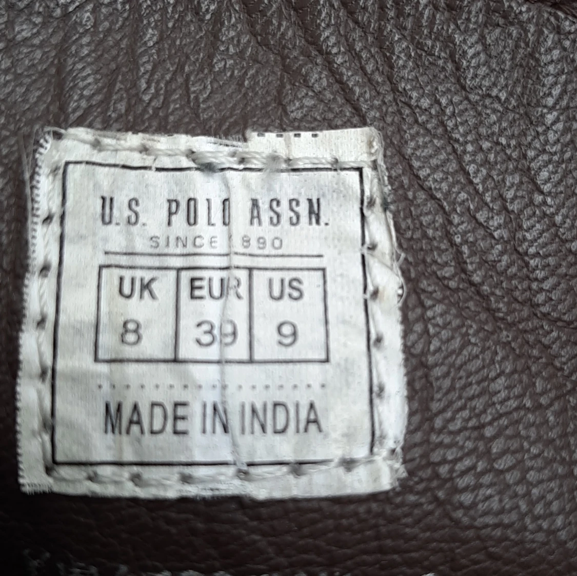 Röda lackade boots U.S.P.A med snörning - 4