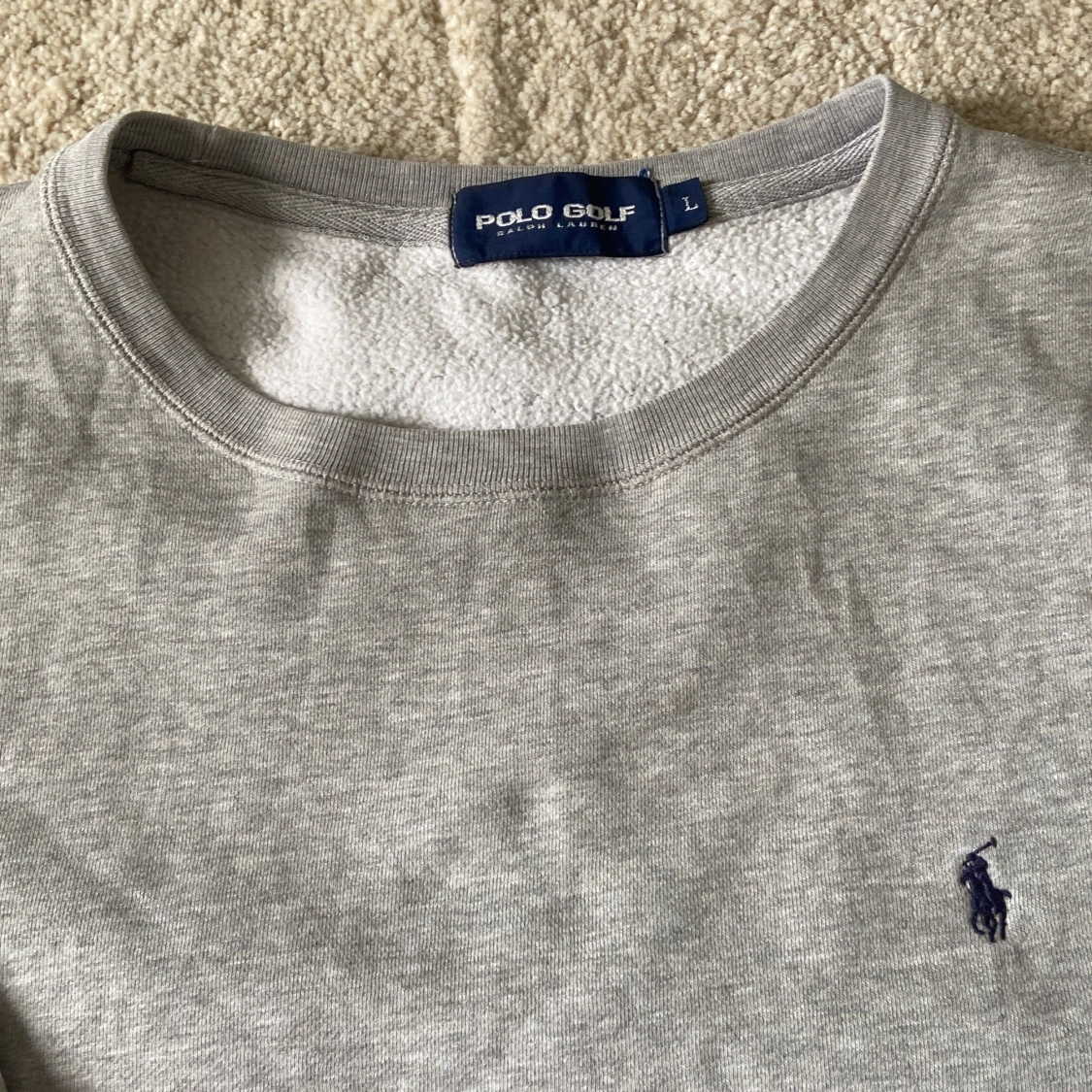 Grå sweatshirt från Polo Golf - 1