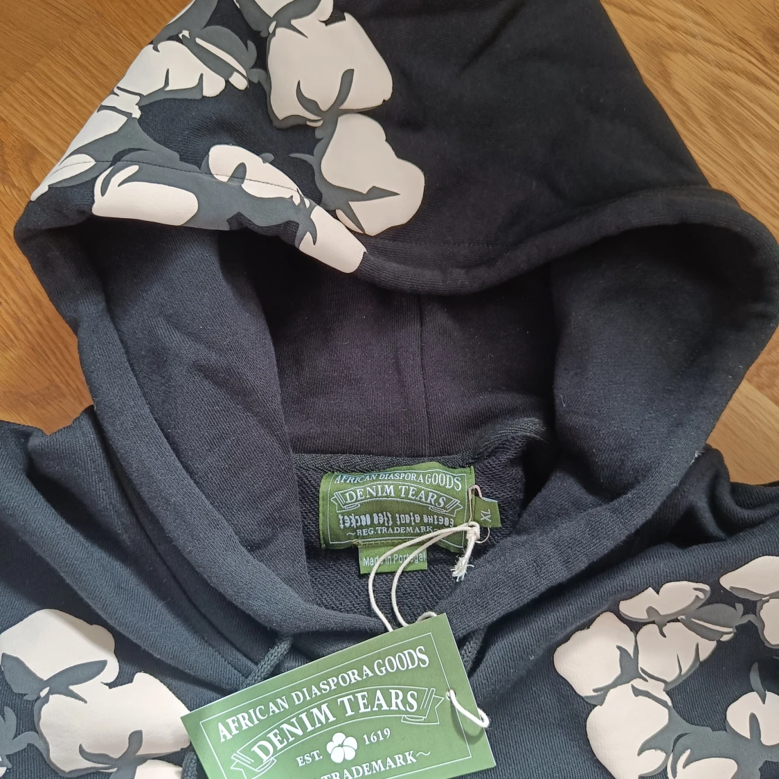 Denim Tears Hoodie | Strl. XL