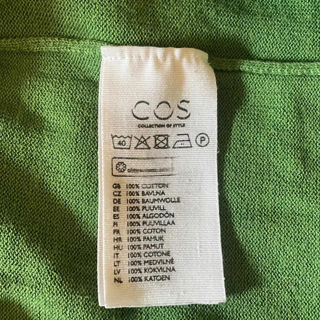 Grön bomullströja från COS - 3