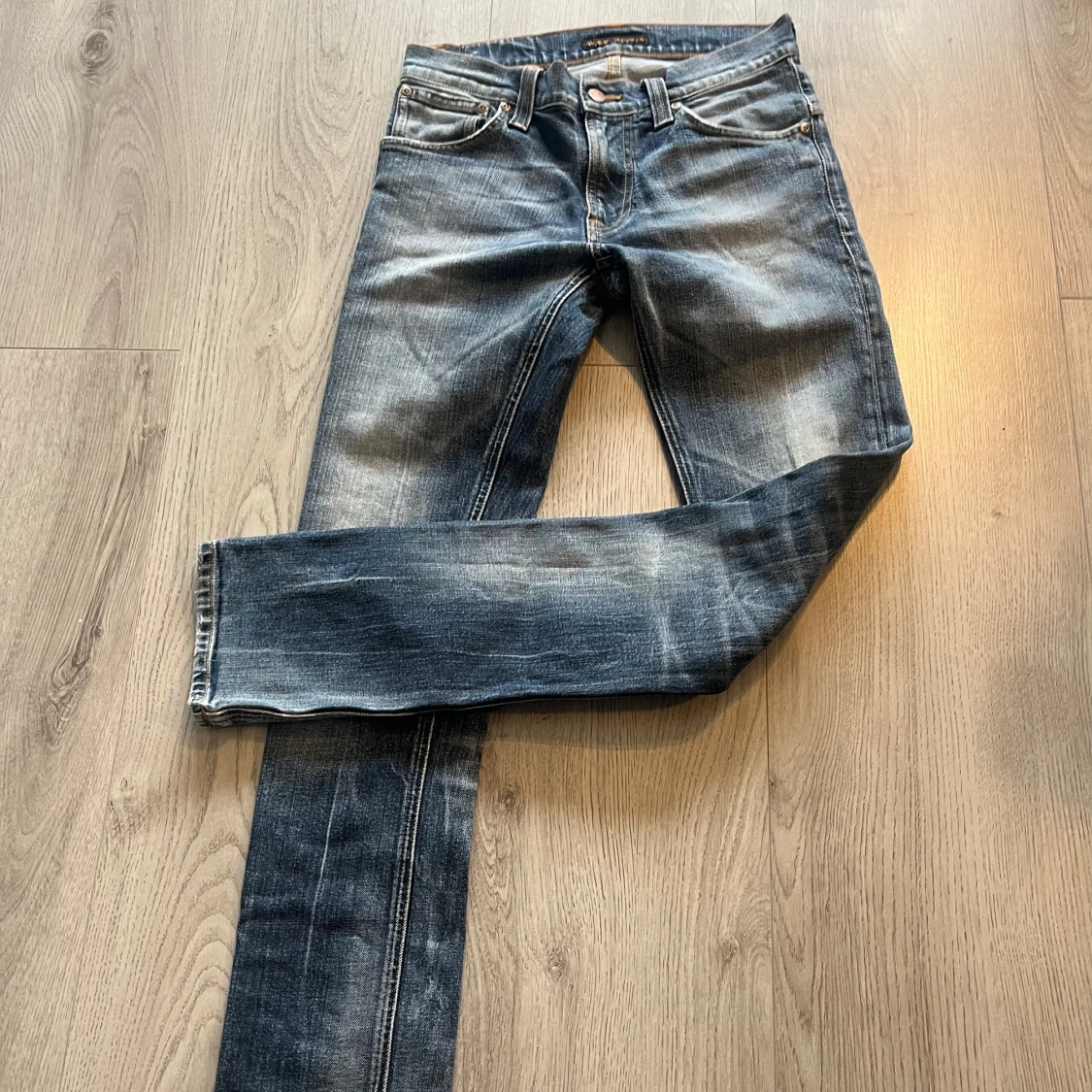 Blå jeans från Nudie Jeans