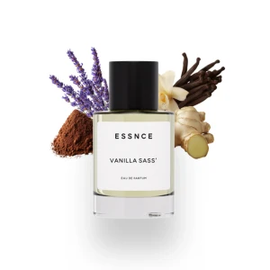 ESSNCE Vanilla Sass' Eau de Parfum - I princip helt full, använd 1-2 gånger jättegod dock inte min typ av doft. Parfymen har inslag av vanilj, lavendel, ingefära och kakao, vilket ger en varm och kryddig vibe med sötma och fräschör.
