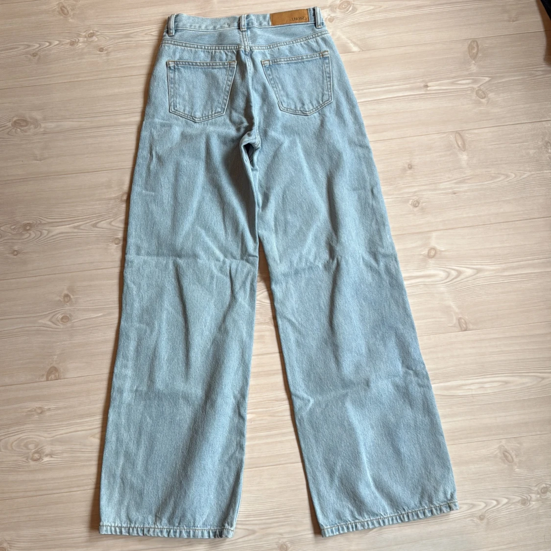 Junkyard ljusblå wide leg jeans - 2