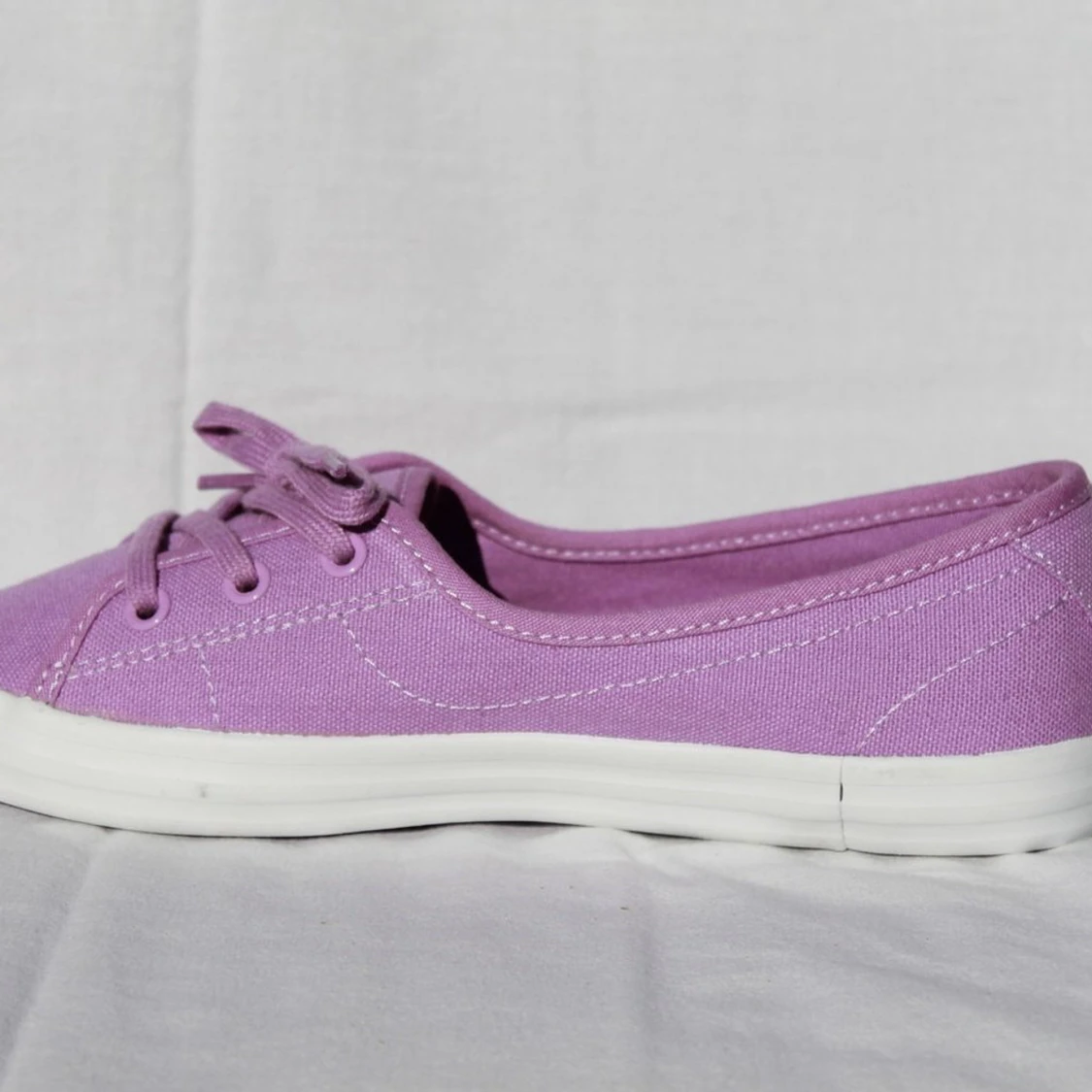 Snörskor Ballerinaskor Lacoste Storlek 37 38 Lila - 2