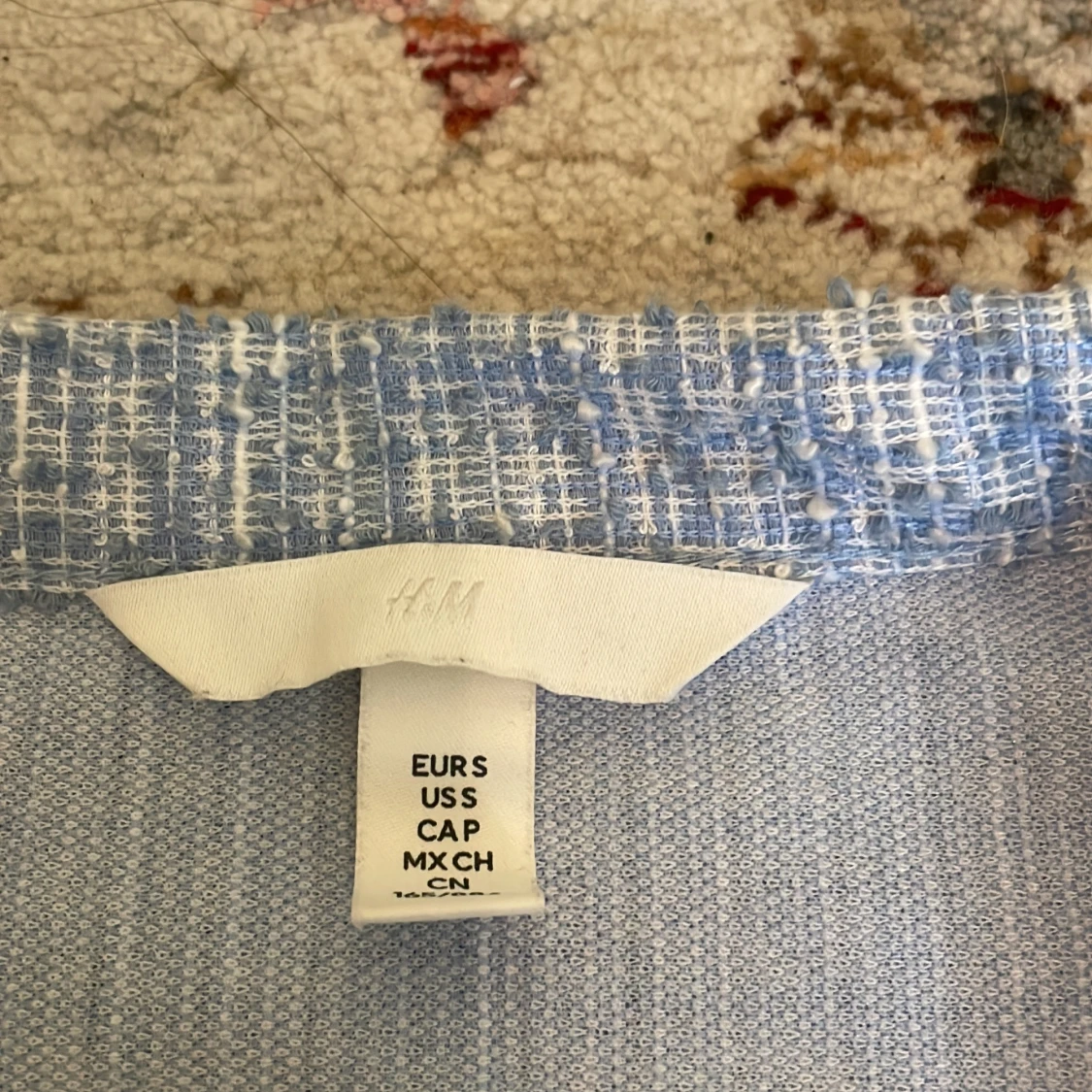 Blåvit cardigan jacka från H&M - 1