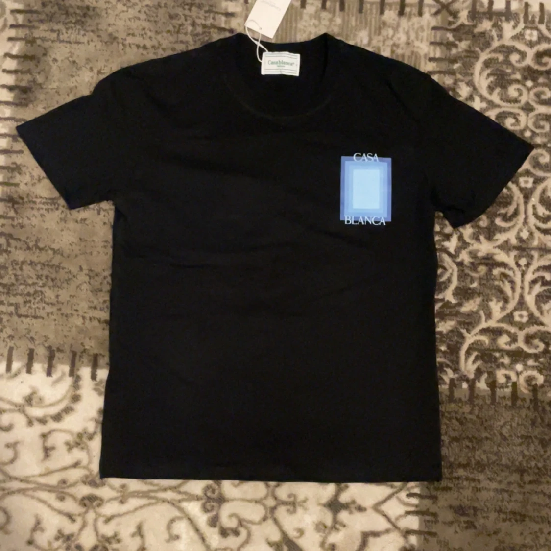 Svart t-shirt Casablanca Tennis Club