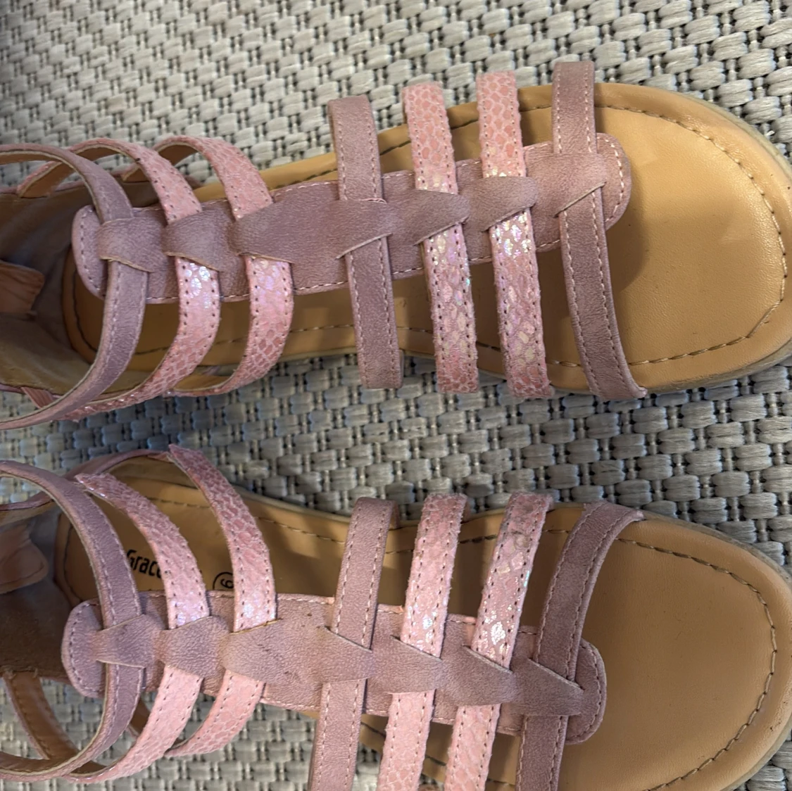 Rosa sandaler från Graceland, strl 36 - 2