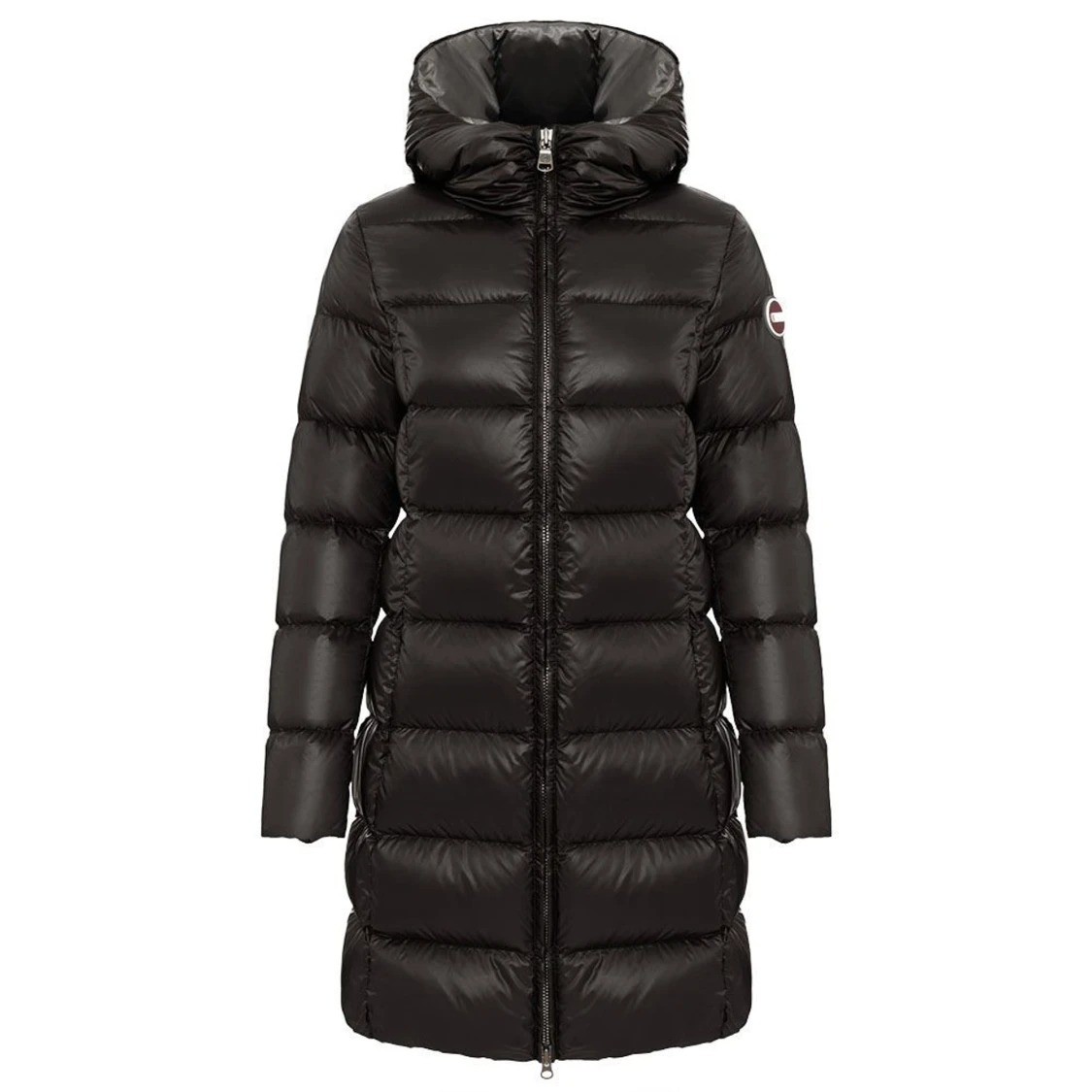 Svart lång dunjacka från Colmar